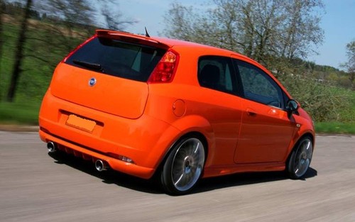 Fiat grande punto spoiler - fiat,