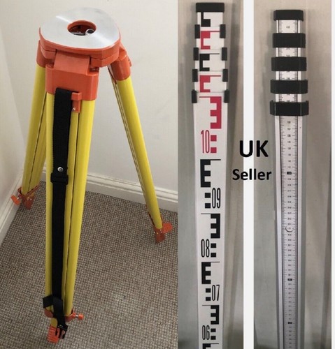 Aluminium tripod 5m survey - aluminium,