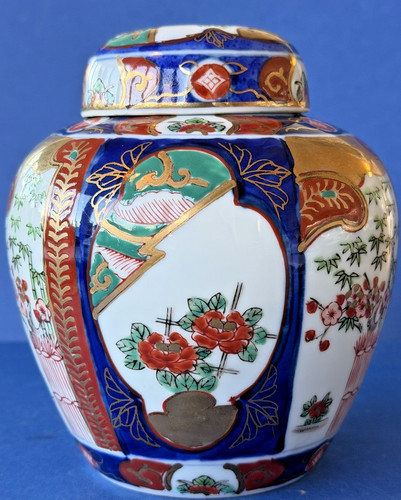 Vintage japanese ginger jar - japanese,