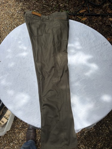 Berluti khaki cotton pants - berluti, pants-