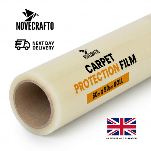 Self adhesive carpet protector - adhesive,