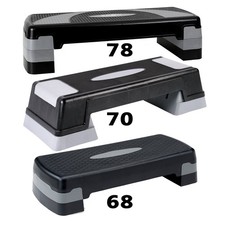 Adjustable Aerobic Step Stepper Exercise Cardio Pilates Training Gym Board Block