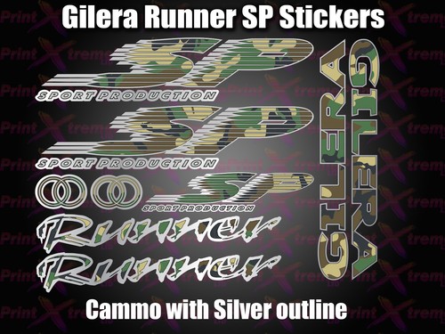 Gilera runner sticker - sp, sticker/decal