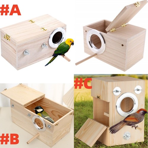 Parakeet nest mating box - parakeet,