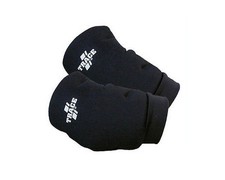 Trace Elbow Pads in Black Professional Wrestling Gear Attire or Training Wear