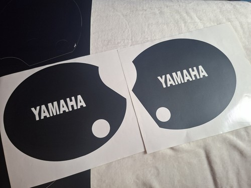 Yamaha xt500 side panel - xt500, decals