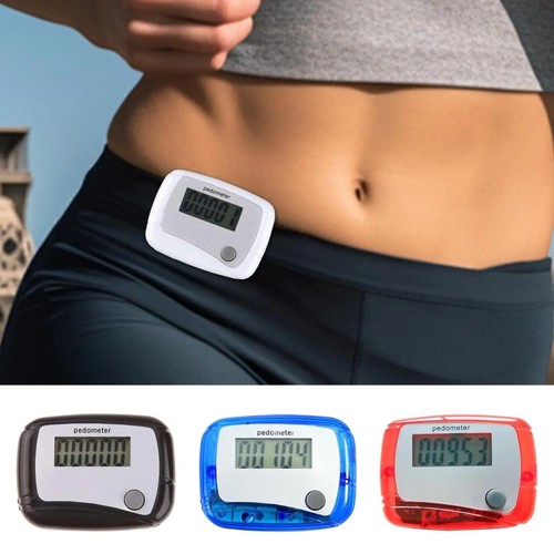 Lcd clip pedometer step - clip,
