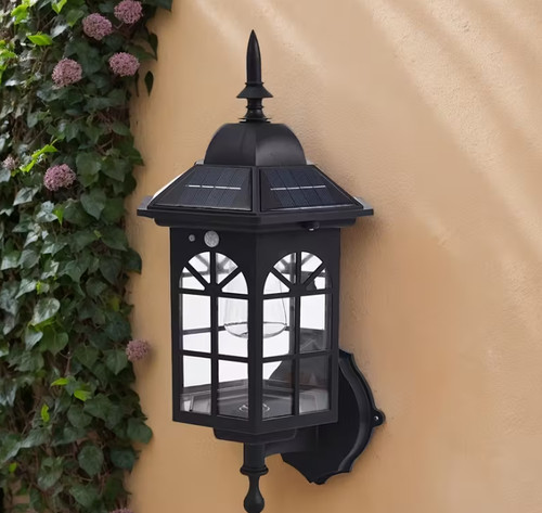 Solar wall lights - solar, with