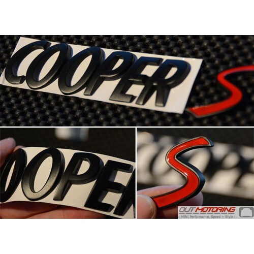 Mini cooper piano logo - 1, s
