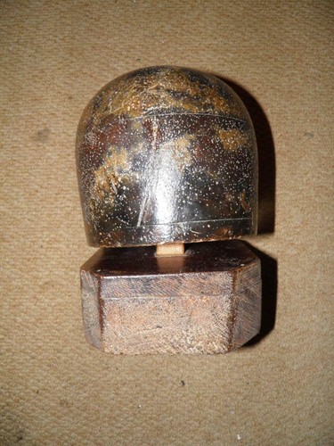 Antique wooden hat block - antique,