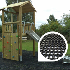 6 x Rubber Playground Swings