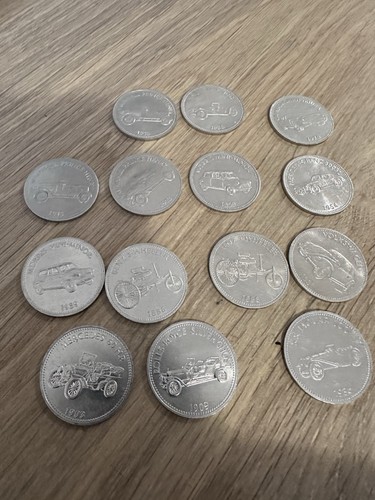 Shell car collectors - shell, coins
