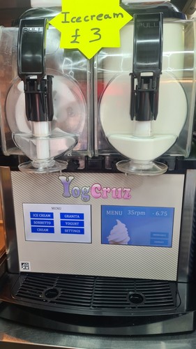 Ice cream machine - ice,