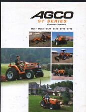 AGCO "ST Series" Compact Tractors Brochure Leaflet