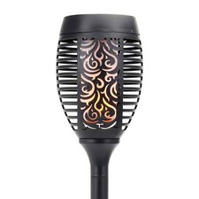 2x 51 LED FLAME SOLAR TORCH LIGHT WATERPROOF FLICKERING DANCING PATH GARDEN LAMP