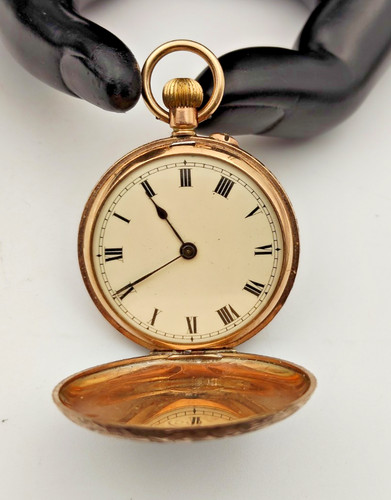 Antique gold pocket - antique, watch