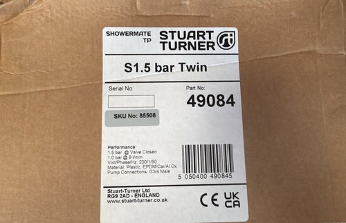 Twin shower pump bar - twin,