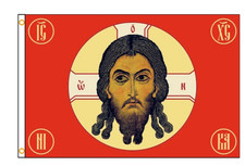 New 2X3 ORTHODOX CHRISTIAN ARMY SOLDIER JESUS CHRIST FLAG BANNER GROMMETS