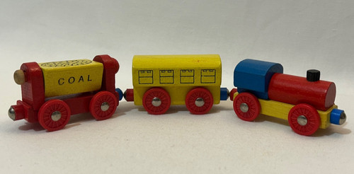 Wooden elc train wagon - train,