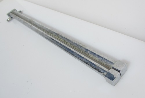 Antique nickel clothes rail - antique,