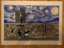 Banksy artwork When Vincent