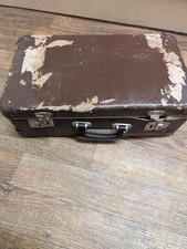 Old vintage suitcase cardboard