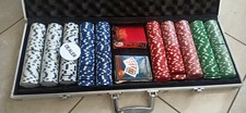 500 piece poker set in metal