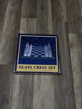 Traditional Glass Chess Set