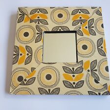 Handcrafted Mirror retro home decor square wallpaper design Lotties Barn