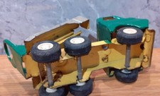 GREEN VINTAGE PAINTED  TONKA