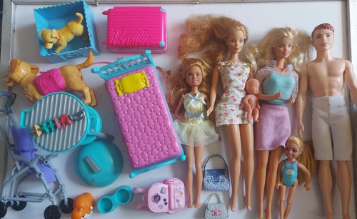 Vintage barbie happy - barbie,