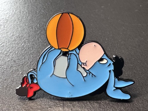Eeyore enamel pin - eeyore, badge