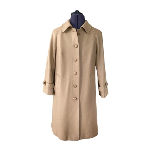 Lodenfrey overcoat beige mid - lodenfrey,