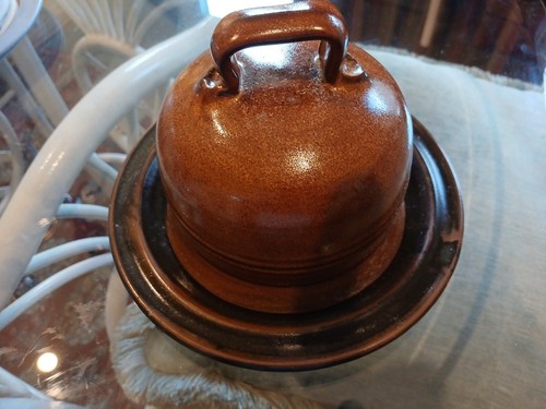 Studio pottery butter cheese - studio,