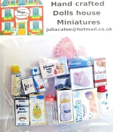 Dolls house nursery - dolls,