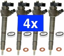 4x injection nozzle 2.0 TDI Audi VW 0445110369 CFF CFH CFG 03L130277J