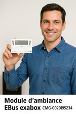 DUVAL SAUNIER Programmable Wired Ambient Thermostat - Exabox 7J 0020076391