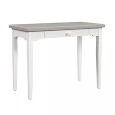 Hillsdale Furniture Writing Desk White Distressed Finish Rectangular 1 -Drawer
