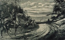 German Uhlan patrol reaches