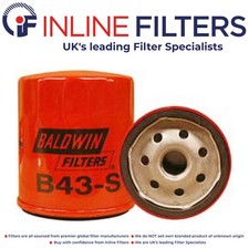 Oil Filter for Vauxhall GM Calibra 2.5 i V6 24V w/Original Eng