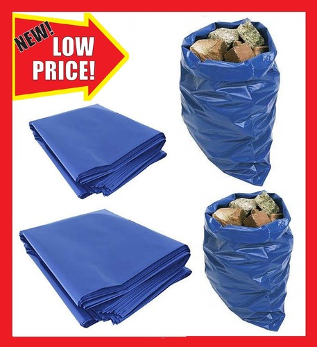 Rubble sacks blue builders - rubble,