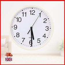 Wall Clock Silent & Non-ticking Modern Battery Operated Digital Quiet Home Decor