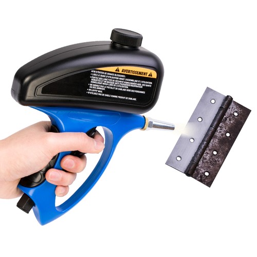 Gravity sand blaster gun - sand,