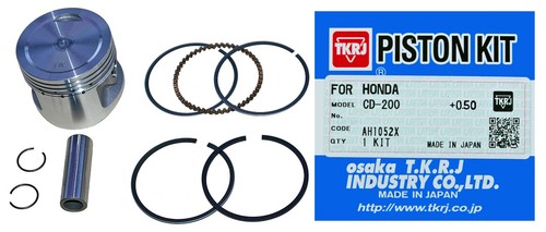 Piston kit honda cm200t - honda,
