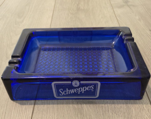 Vintage schweppes cobalt - schweppes, blue