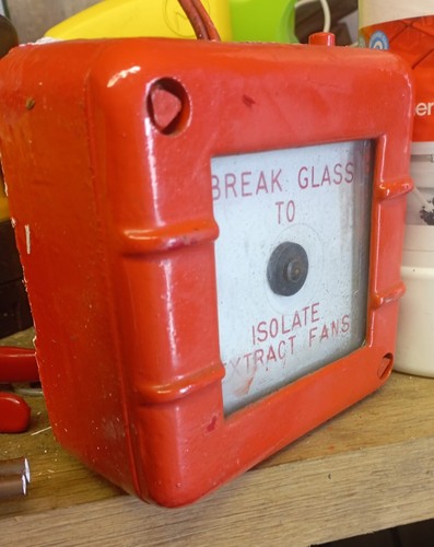 Vintage fire alarm bell - fire,