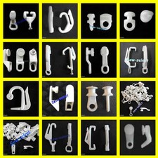 30 Curtain track gliders glide hooks runners pole slides - Rail Tracking parts