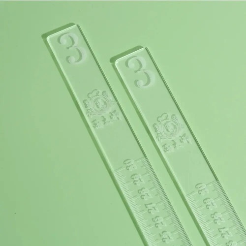 Acrylic balance ruler - ruler, for