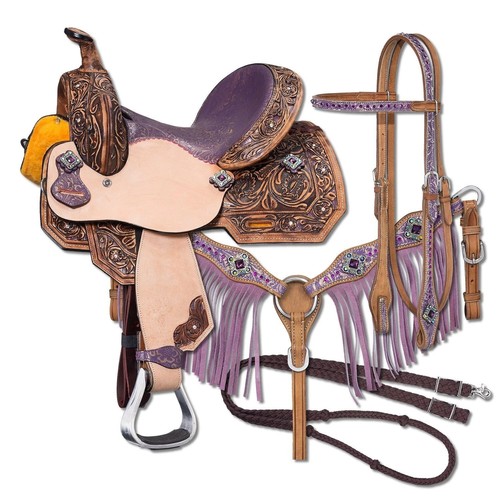 Western horse saddle - horse,