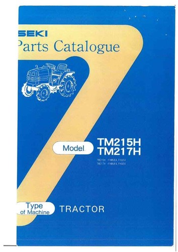 Iseki tractor tm215h - iseki, tm217h
